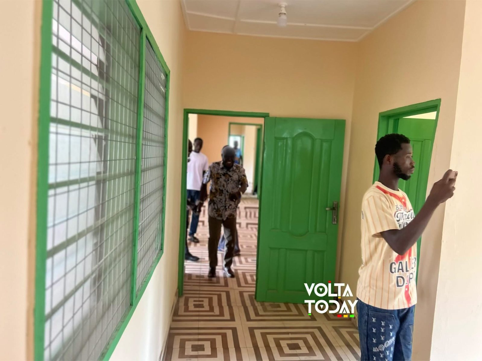 Ho West MP Bedzrah Emmanuel and DCE Commission and Hand Over CHPS Compound at Bakpe