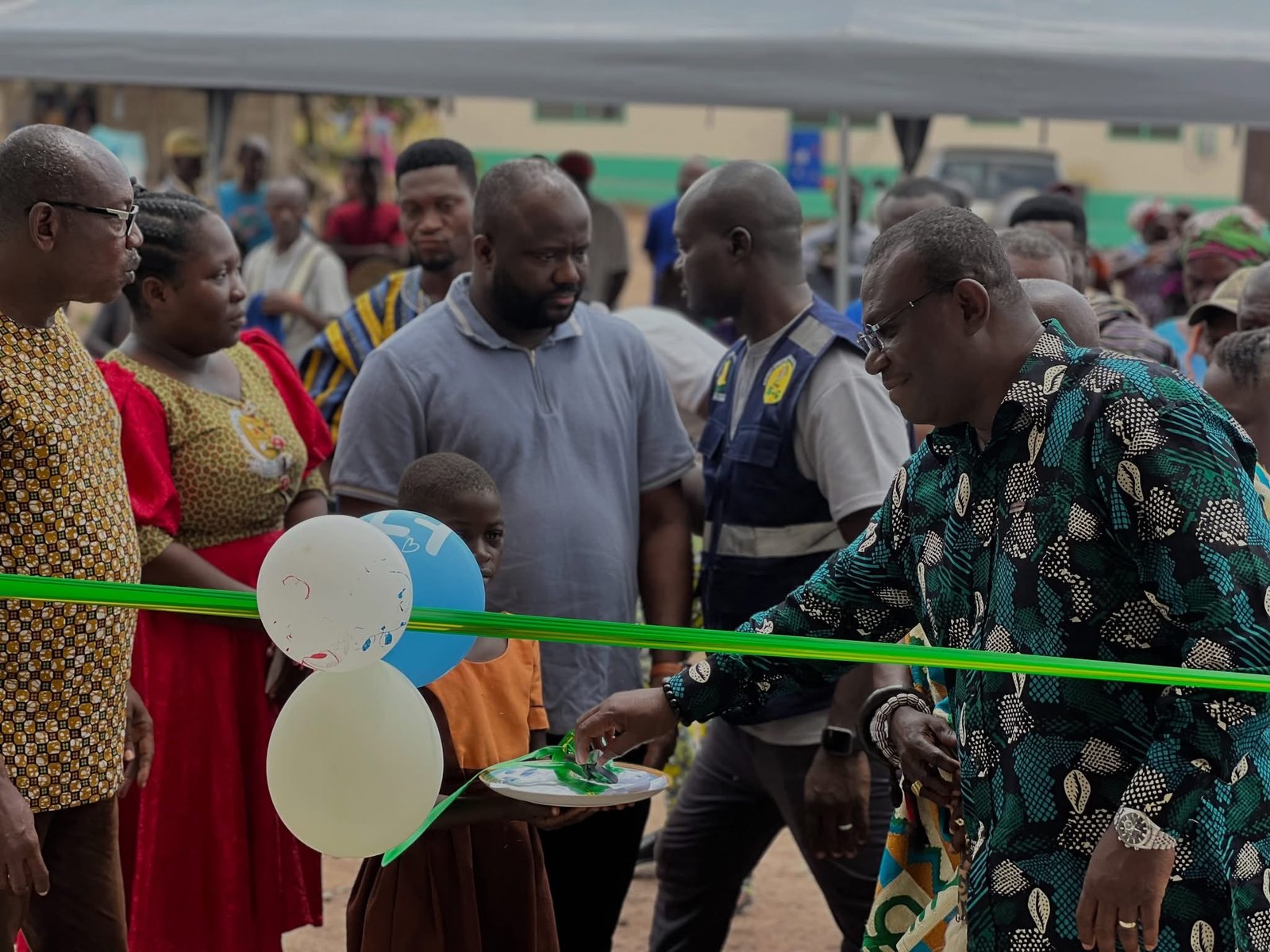 Hon. Bedzrah and Ho West DCE Commission and Hand Over CHPS Compound with Furnished Nurses’ Accommodation at Tsyome