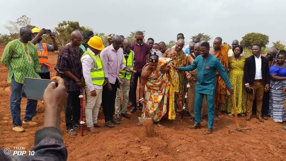 Sod Cut for New 6-Unit Workshop at Ave Technical Institute to Boost TVET Education in Akatsi North