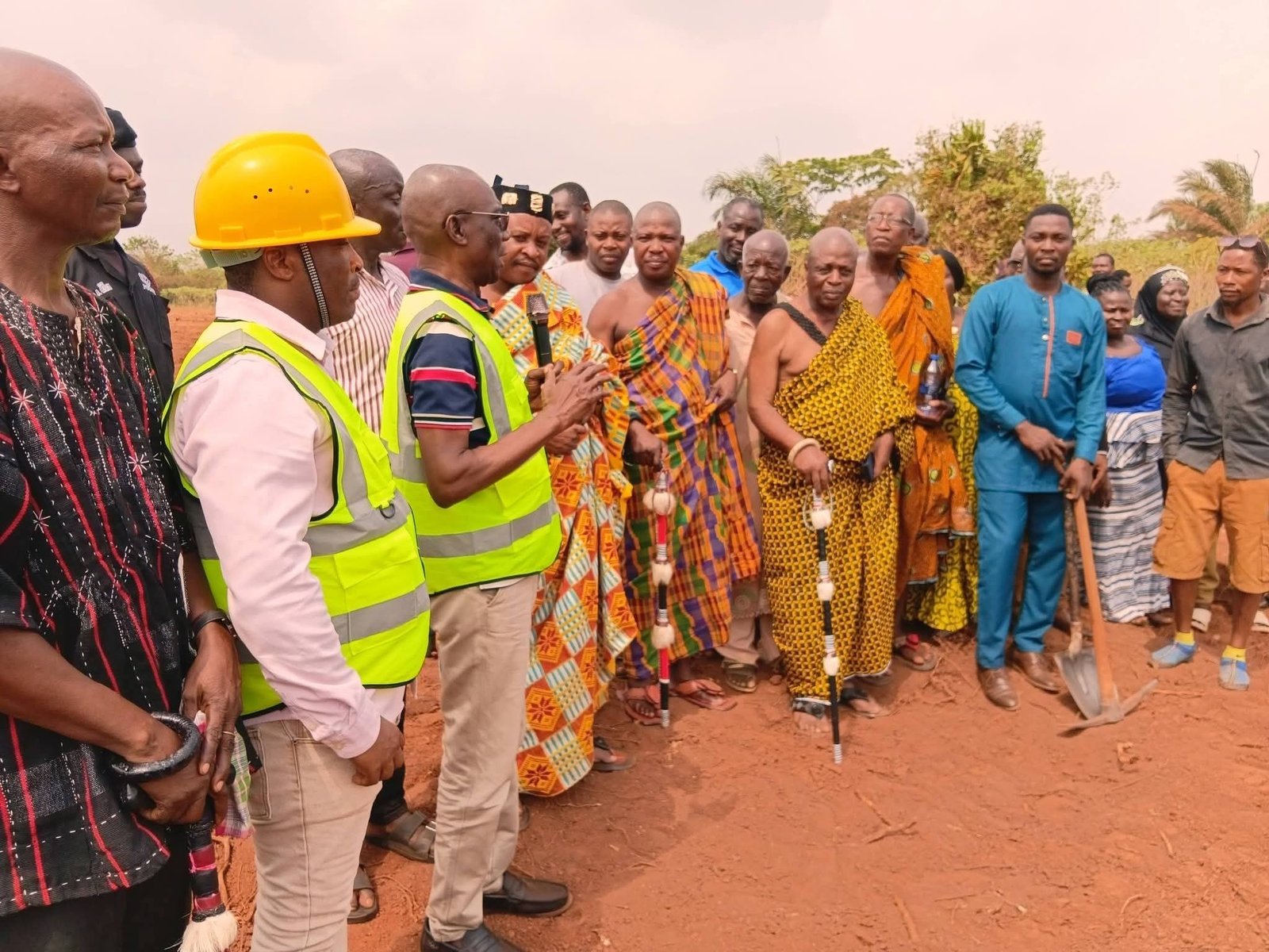 Sod Cut for New 6-Unit Workshop at Ave Technical Institute to Boost TVET Education in Akatsi North