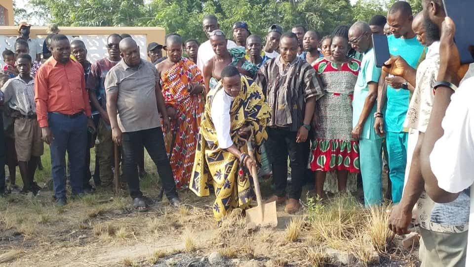 Hon. Peter Nortsu-Kotoe Leads Dual Milestone in Akatsi North Education with Sod-Cutting and School Commissioning
