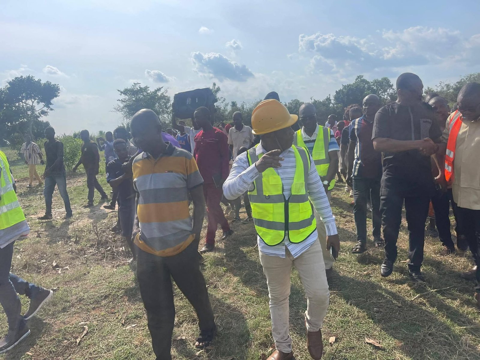 Hon. Peter Nortsu-Kotoe Joins Akatsi North DCE to Sod-Cut Educational Facilities at Lome- Ghana Basic School