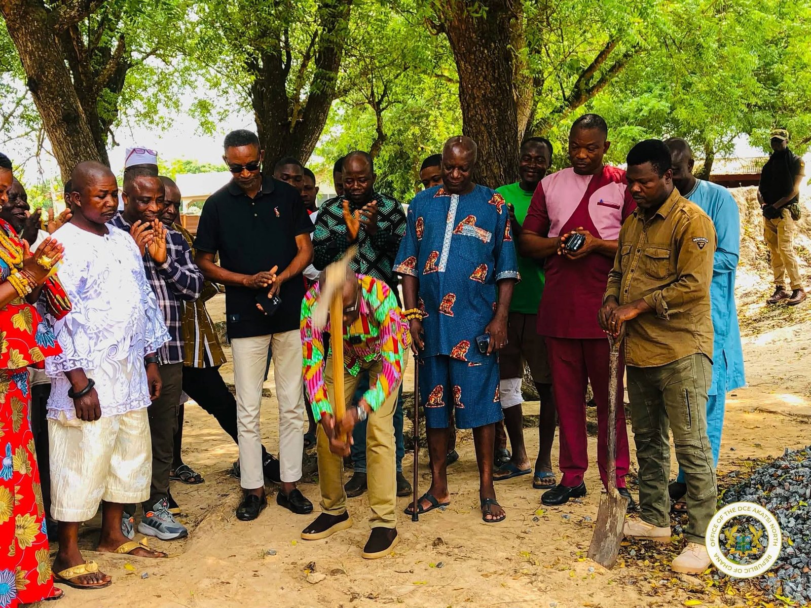 Hon. Peter Nortsu-Kotoe Breaks Ground for Early Childhood Development Block at Ave-Afiadenyigba