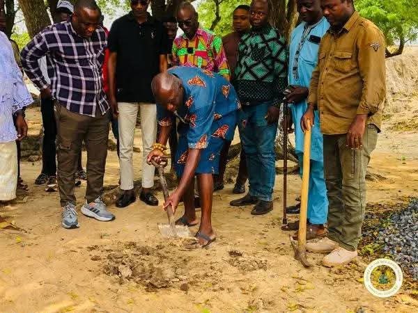 Hon. Peter Nortsu-Kotoe Breaks Ground for Early Childhood Development Block at Ave-Afiadenyigba