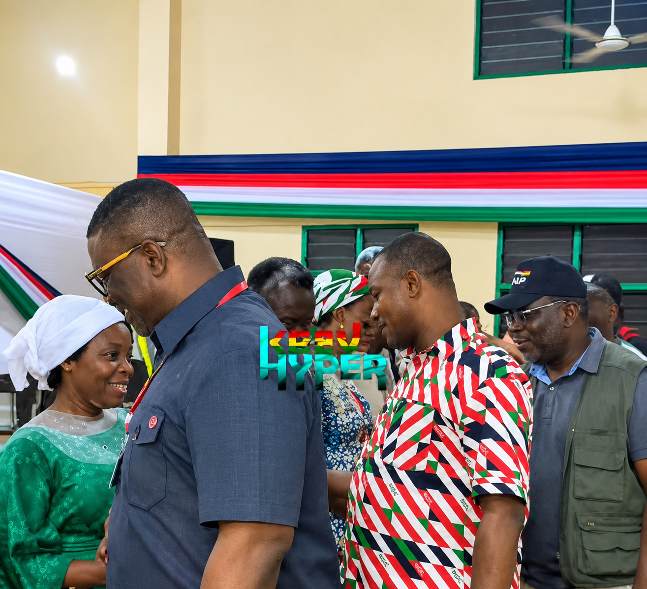 Hon. Rockson Dafeamekpor and South Dayi Party Leaders Congratulate Newly Elected NDC Constituency Executives