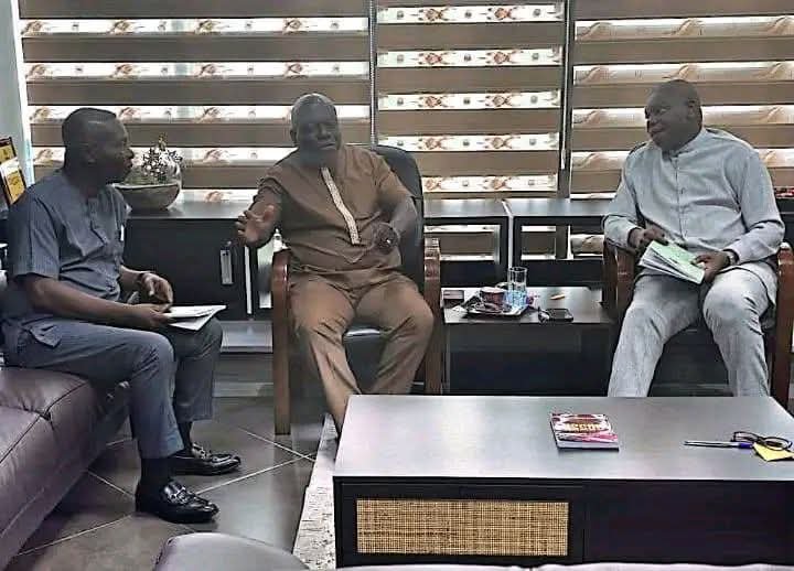 Hon. Agbeve and Hon. Klu Odikro Engage DACF Administrator to Address Key Development Challenges in Agotime-Ziope
