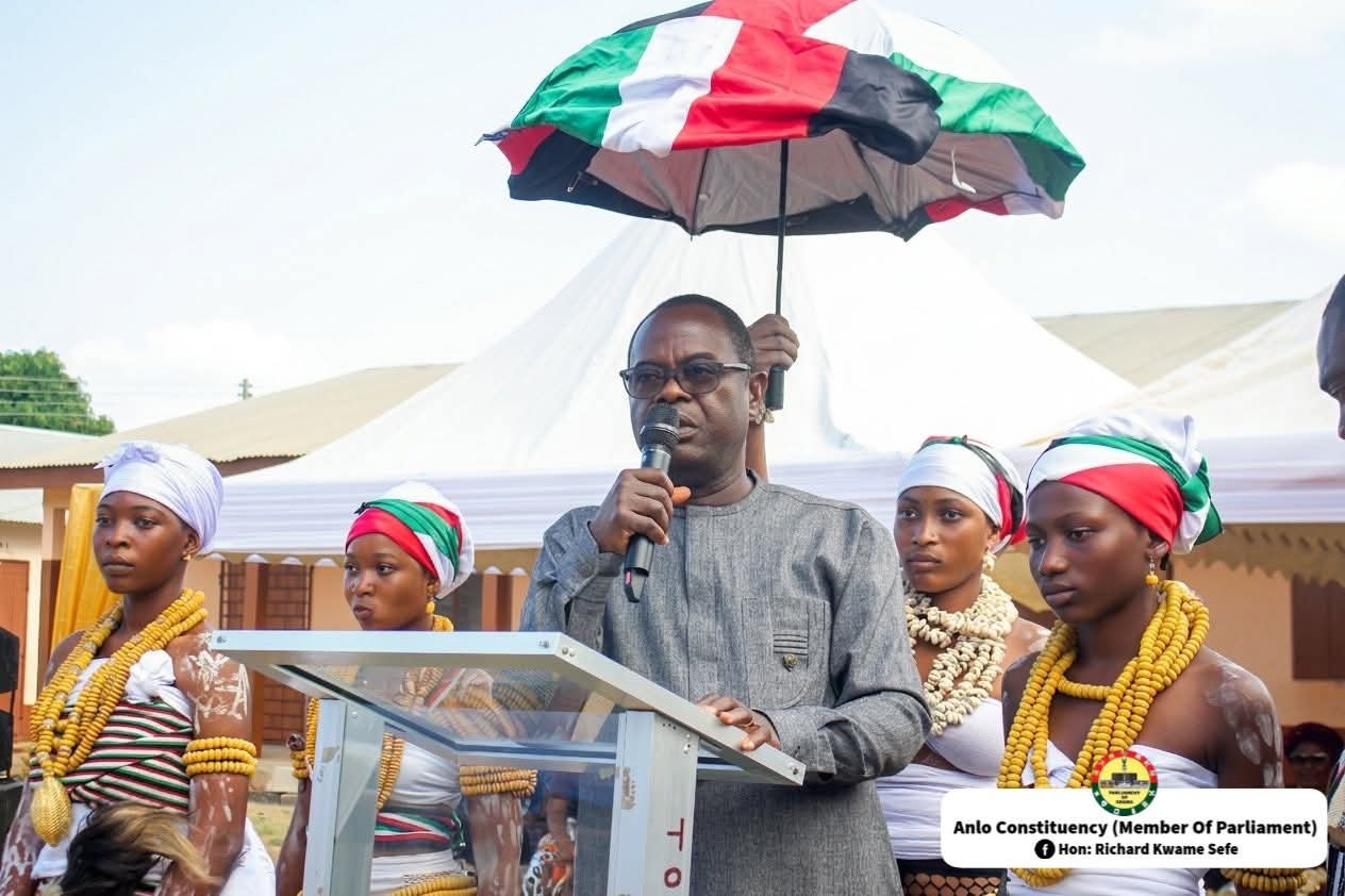 Anlo MP Reaffirms Commitment to Local Development During Easter Visits Across Constituency