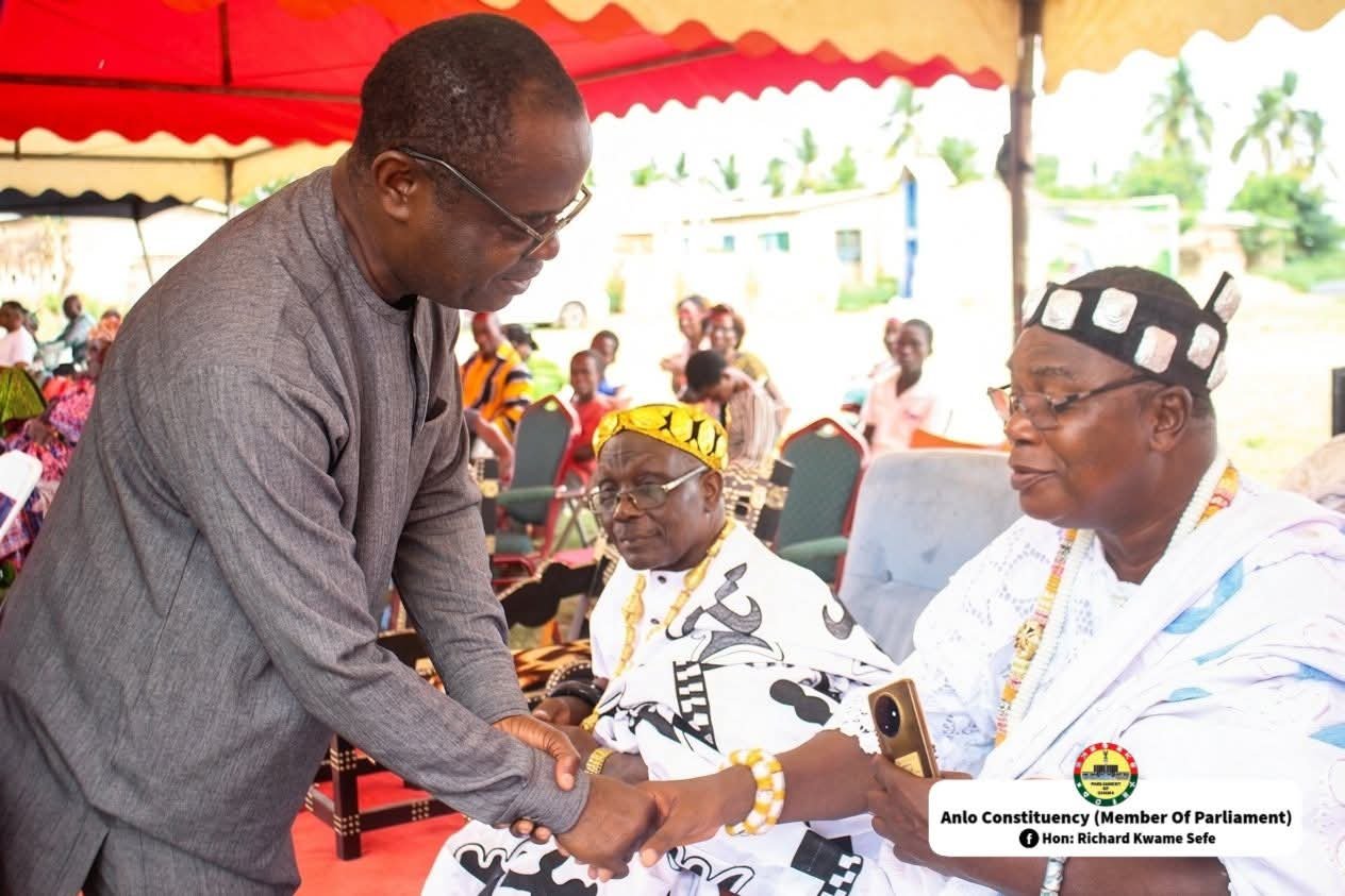 Anlo MP Reaffirms Commitment to Local Development During Easter Visits Across Constituency