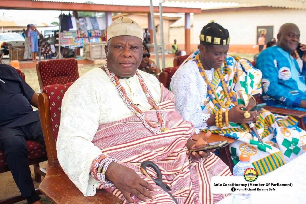 Anlo MP Reaffirms Commitment to Local Development During Easter Visits Across Constituency