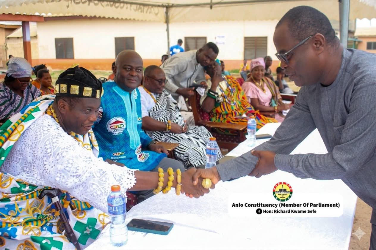 Anlo MP Reaffirms Commitment to Local Development During Easter Visits Across Constituency