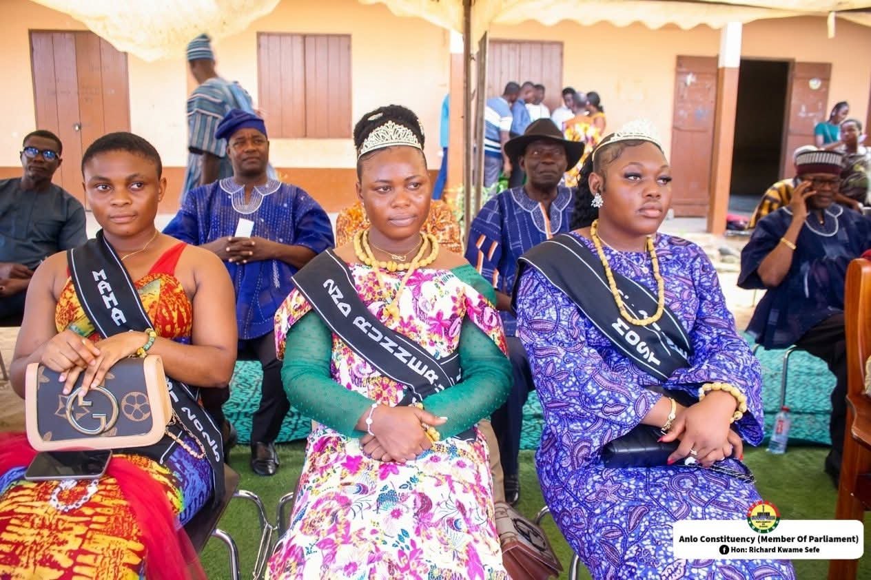 Anlo MP Reaffirms Commitment to Local Development During Easter Visits Across Constituency