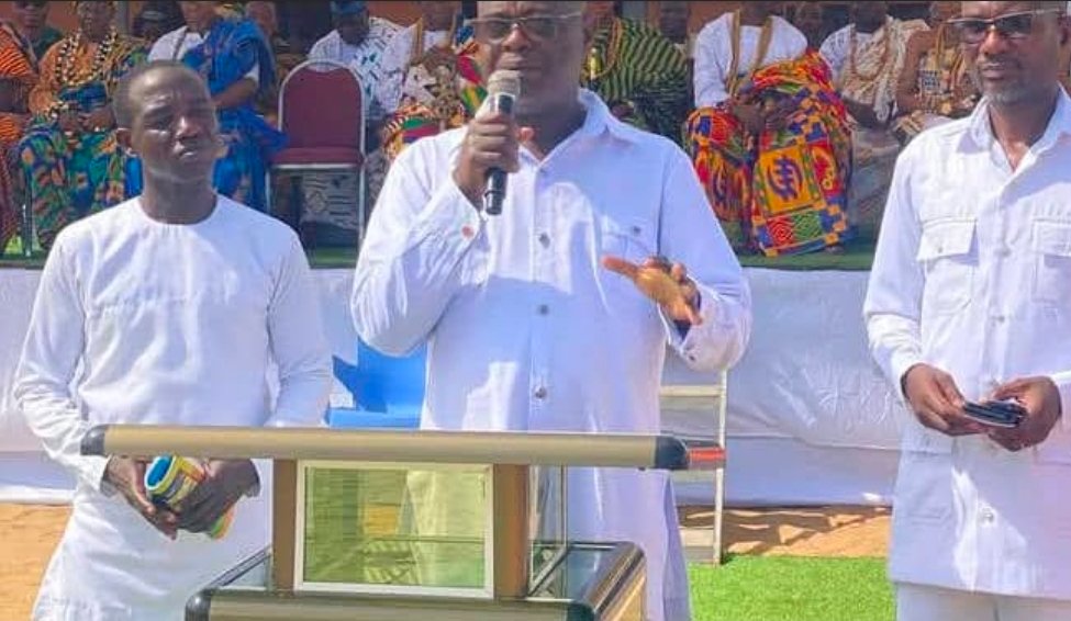 Hon. Richard Kwame Sefe Urges Anloga Constituents to Embrace Hard Work and Self-Belief During Easter Celebrations